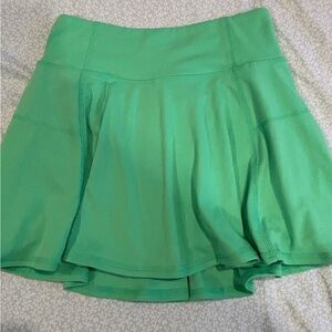 SO Lime Green Tennis Skirt